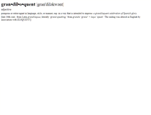 Tablet Screenshot of grandiloquent.net